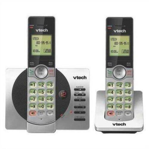 DESCRIPTION Vtech (2) Digital Cordless Handsets with Digital Voicemail System CONDITION Appears Good - In Box - Retail - $89.99 ADDITIONAL INFO Interf