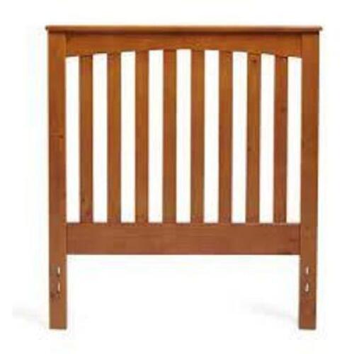 DESCRIPTION: (1) COTTAGE STYLE HEADBOARD BRAND/MODEL: MANTUA/HB45-RO INFORMATION: WEDGEWOOD BLUE/ASIAN HARDWOOD RETAIL$: $109.99 EA SIZE: FULL/QUEEN Q