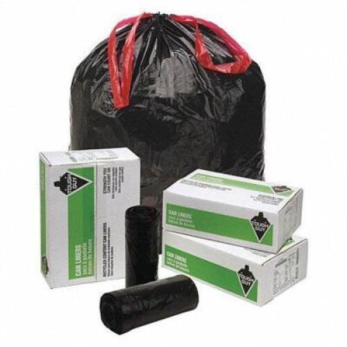 DESCRIPTION: (2) ROLLS OF (70) TRASH BAGS BRAND/MODEL: TOUGH GUY #19YW12 INFORMATION: BLACK RETAIL$: $28.60 PER ROLL SIZE: 30 GAL QTY: 2