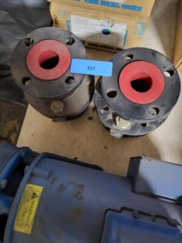 DESCRIPTION: (2) SOCKET WELD FLANGE INFORMATION: IMAGES ARE FOR ILLUSTRATION PURPOSES ONLY AND MAY NOT BE AN EXACT REPRESENTATION OF THE PRODUCT SIZE: