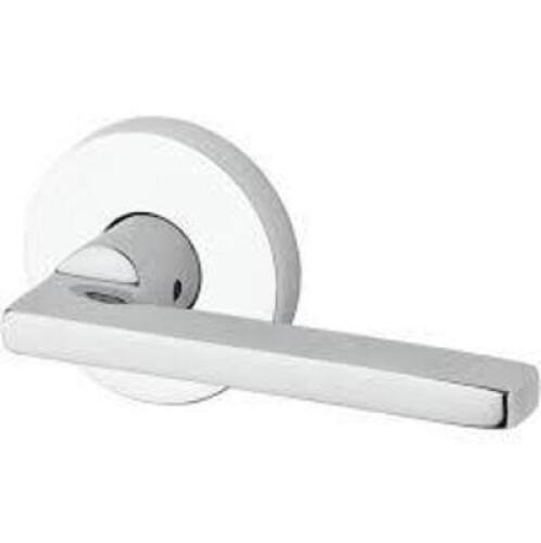 DESCRIPTION: (2) DOOR HANDLE BRAND/MODEL: BALDWIN #9BR3523-185 INFORMATION: CHROME RETAIL$: $95.23 EA QTY: 2