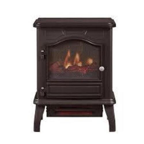 DESCRIPTION: (1) INFRARED STOVE HEATER BRAND/MODEL: CHIMNEYFREE #CFI-470-12-01 INFORMATION: BLACK RETAIL$: $84.00 EA QTY: 1