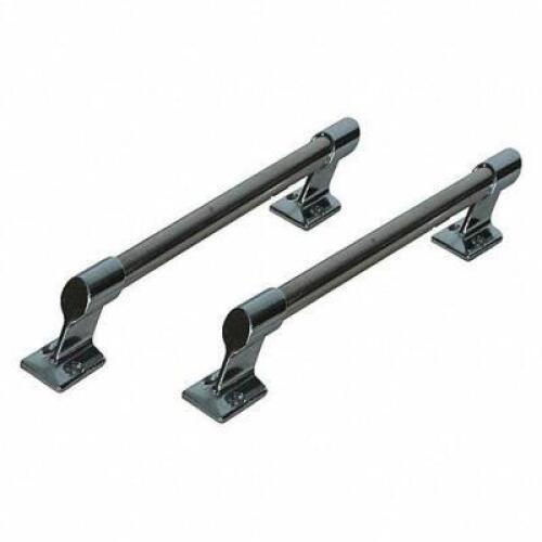 DESCRIPTION: (1) GRAB HANDLE BRAND/MODEL: HIGHLAND #38ZD79 INFORMATION: BLACK RETAIL$: $75.00 EA SIZE: 2 in Overall Ht, 1 1/2 in Overall Wd, For Use W