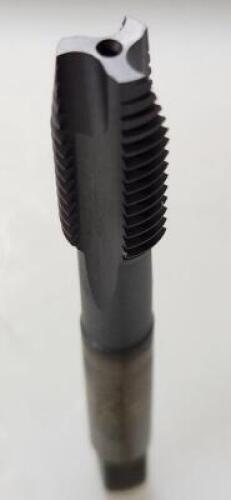 DESCRIPTION: (3) HSS METRIC COARSE SPIRAL POINT TAP BRAND/MODEL: WIDIA VTSP05531 RETAIL$: $82.08 EA SIZE: M12x1.75 QTY: 3