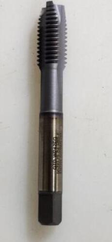 DESCRIPTION: (3) HSS METRIC COARSE SPIRAL POINT TAP BRAND/MODEL: WIDIA VTSP05531 RETAIL$: $82.08 EA SIZE: M12x1.75 QTY: 3