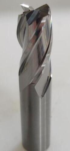 DESCRIPTION: (2) SOLID CARBIDE SQ END MILL BRAND/MODEL: HERTEL 88246160 RETAIL$: $42.57 ea SIZE: 1/2" 1" LOC QTY: 2