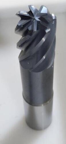DESCRIPTION: (1)REDUCED FLUTE END MILL BRAND/MODEL: ISCAR/ECKI1H1.25/3-7C1CFR.12T5 RETAIL$: $468.99 EA SIZE: 1.25" QTY: 1