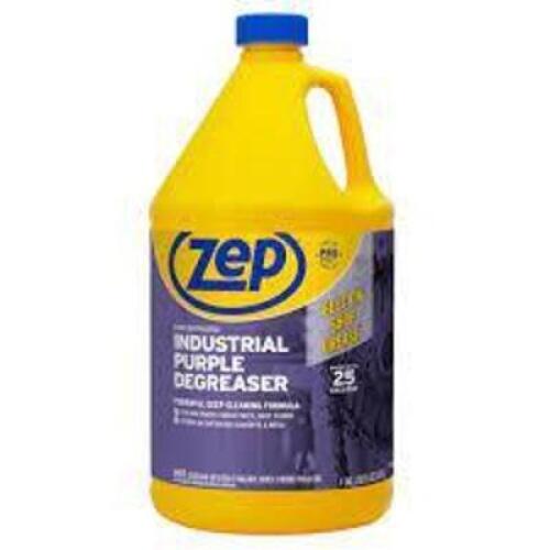 DESCRIPTION: (2) CONCENTRATED INDUSTRIAL PURPLE DEGREASER BRAND/MODEL: ZEP #ZU0856128 RETAIL$: $30.00 EA SIZE: 1 GALLON QTY: 2