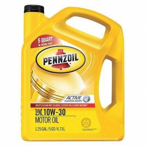 DESCRIPTION: (2) MOTOR OIL BRAND/MODEL: PENNZOIL #33GP75 INFORMATION: 10W-30 RETAIL$: $40.31 EA SIZE: 5 QT QTY: 2
