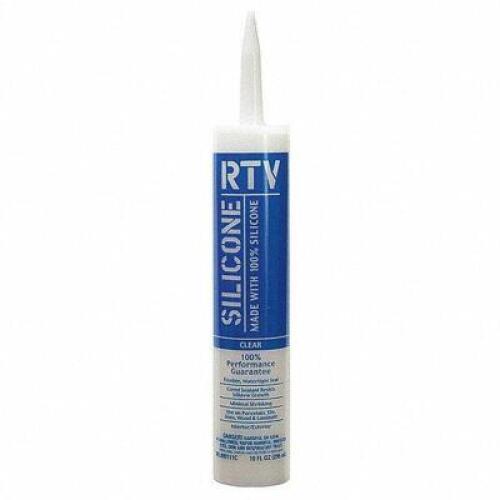 DESCRIPTION: (4) RTV SILICONE SEALANT BRAND/MODEL: WHITE LIGHTING #6KHF5 INFORMATION: CLEAR RETAIL$: $10.01 EA SIZE: 10 OZ QTY: 4