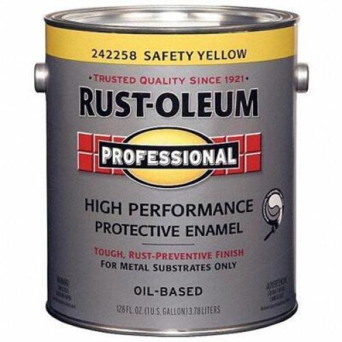 DESCRIPTION: (2) GLOSS INTERIOR EXTERIOR PAINT BRAND/MODEL: RUST-OLEUM #4VYH2 INFORMATION: SAFETY YELLOW RETAIL$: $154.67 EA SIZE: 1 GALLON QTY: 2