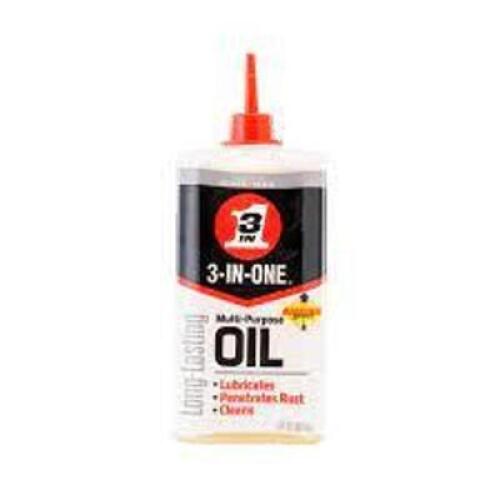 DESCRIPTION: (6) MULTI-PURPOSE OIL BRAND/MODEL: 3-IN-ONE RETAIL$: $10.99 EA SIZE: 3 FL OZ QTY: 6