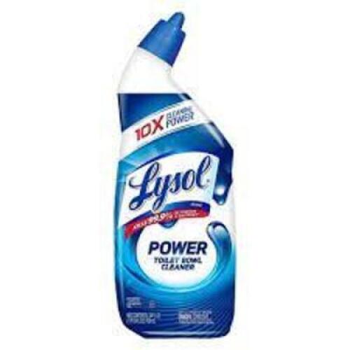 DESCRIPTION: (6) TOILET BOWL CLEANER BRAND/MODEL: LYSOL RETAIL$: $12.00 EA SIZE: 32 OZ QTY: 6