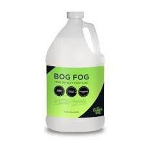DESCRIPTION: (2) HIGH DENSITY FOG FLUID BRAND/MODEL: BOG FOG RETAIL$: $34.99 EA SIZE: 1 GALLON QTY: 2