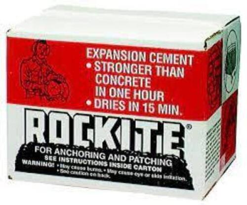 DESCRIPTION: (2) EXPANSION CEMENT BRAND/MODEL: ROCKITE #10025 RETAIL$: $35.00 EA SIZE: 25 LB QTY: 2