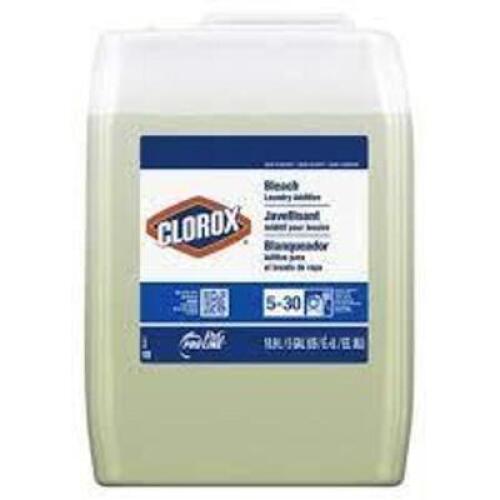 DESCRIPTION: (1) BLEACH LAUNDRY ADDITIVE BRAND/MODEL: CLOROX RETAIL$: $100.00 EA SIZE: 5 GALLON QTY: 1
