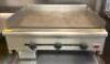 WELLS 36" 3-BURNER NATURAL GAS HEAVY DUTY COUNTERTOP GRIDDLE