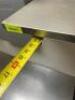 48" X 12" STAINLESS WALL SHELF - 4