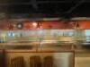 30' BUFFET SNEEZE GUARD W/ GOLD FINISH - 9