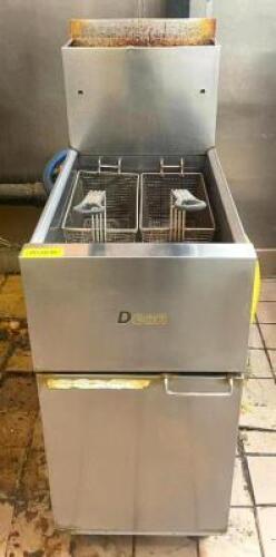 DEAN SUPER RUNNER NATURAL GAS FRYER