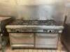 SOUTHBEND 60" 10-BURNER NATURAL GAS RANGE W/ (2) STANDARD OVENS - 4
