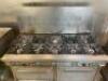 SOUTHBEND 60" 10-BURNER NATURAL GAS RANGE W/ (2) STANDARD OVENS - 5