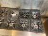 SOUTHBEND 60" 10-BURNER NATURAL GAS RANGE W/ (2) STANDARD OVENS - 7