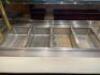 132" 8 WELL TRUE STEAM TABLE - 5