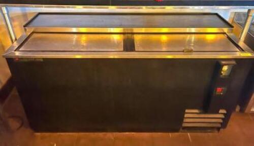 TRUE 65" FORCED AIR BOTTLE COOLER (NEEDS FREON)