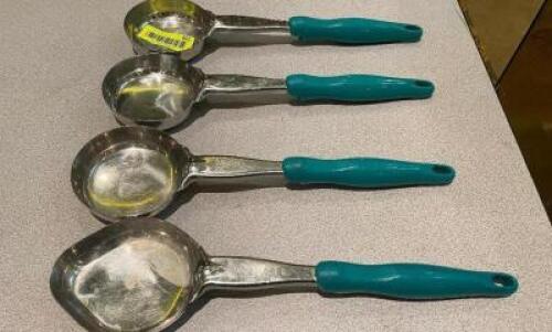 (4) 6 OZ PORTION SERVERS.