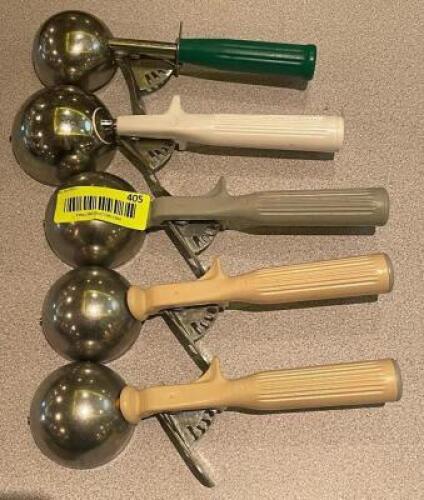 (5) ASSORTED ICE CREAM SCOOPS