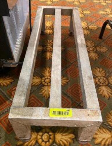 36" X 12" ALUMINUM DUNNAGE RACK