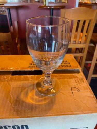 (12) LARGE ICE TEA GOBLETS