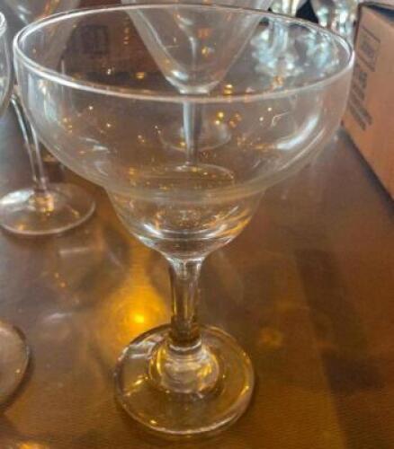 (9) MARTINI GLASSES