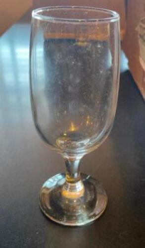 (36) STEMMED GOBLETS