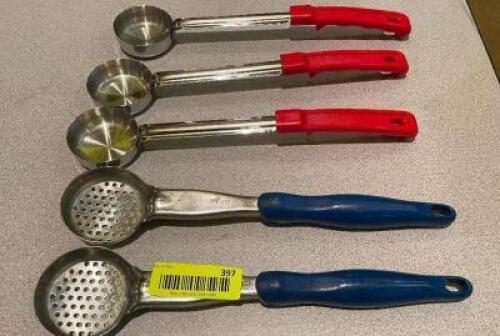 (5) ASSORTED PORTION SERVERS
