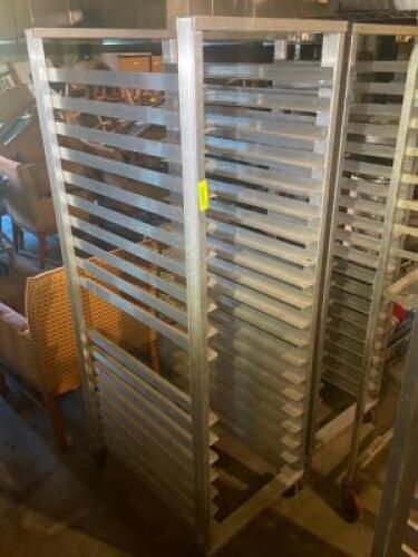 TWENTY PAN FRONT LOAD TRAY RACK