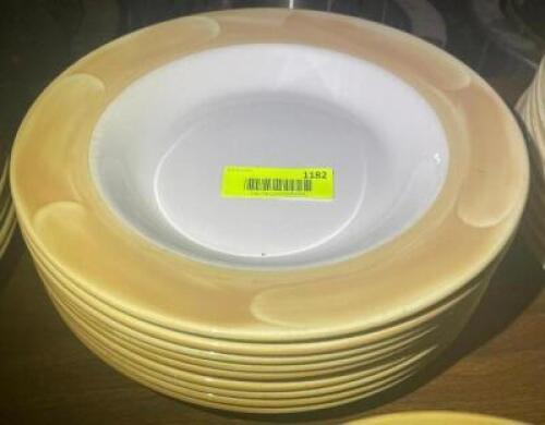 (12) 11.5" CHINA PASTA BOWLS