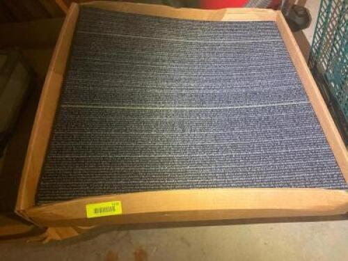 PARTIAL BOX OF 24" X 24" CARPET SQUARES