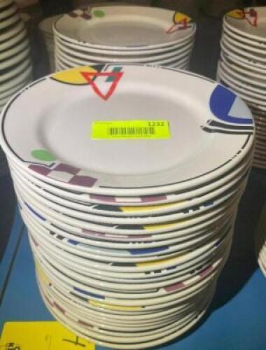 (48) 8" CHINA PLATES