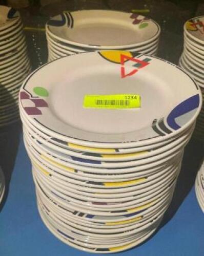 (48) 8" CHINA PLATES