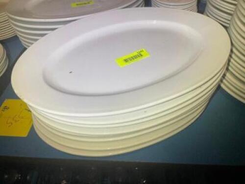 (12) 16" CHINA PLATTERS