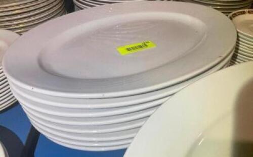 (8) 16" CHINA PLATTERS