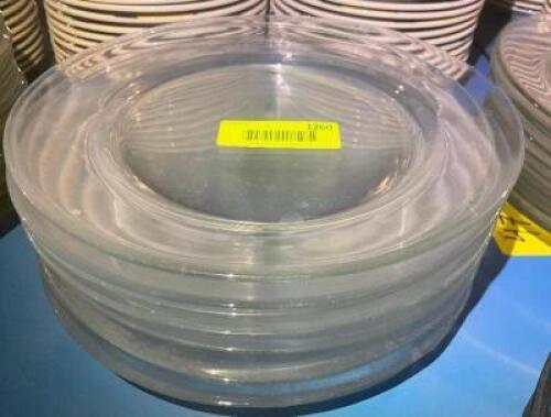 (12) 10.5" GLASS PLATES