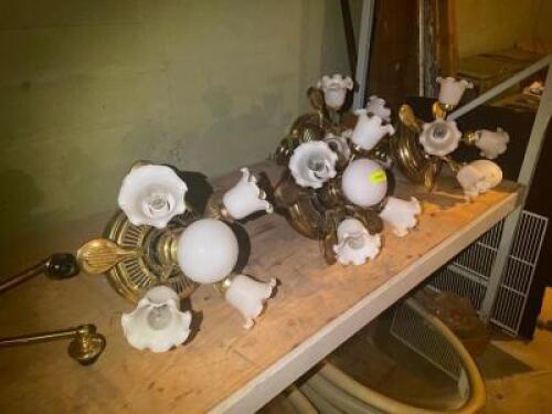(3) CEILING FAN MOTORS - MISSING BLADES