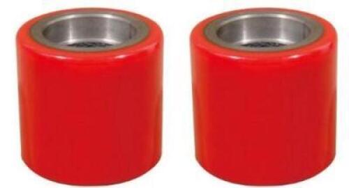 DESCRIPTION (1) EOSLIFT REPLACEMENT PALLET JACK LOAD WHEEL SET BRAND/MODEL EOS08 ADDITIONAL INFORMATION CAPACITY: 6600 LBS/RED/RETAILS AT $51.81 SIZE