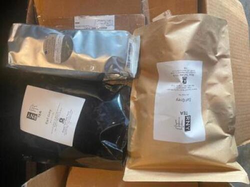 (2) BOXES OF ASSORTED TEA AND COFFEE