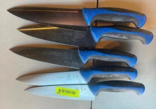 (5) KITCHEN KNIVES