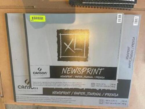 (2) ASSORTED CANSON DRAWING PADS