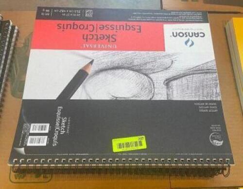 (3) CANSON SKETCH PADS